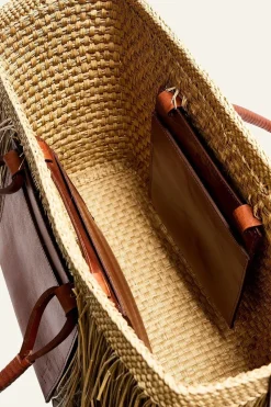 Palm'S Embrace Bag In Brown