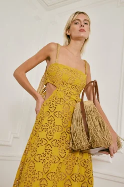 Palm'S Embrace Bag In Brown