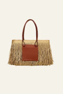 Palm'S Embrace Bag In Brown