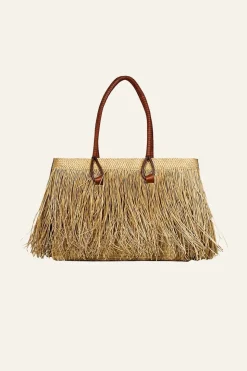 Palm'S Embrace Bag In Brown