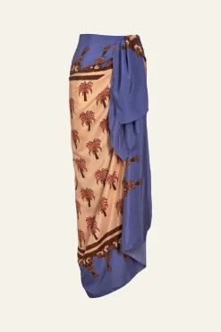 Palms Shawl In Lavanda