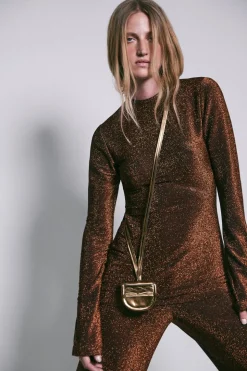 Poetic Secrets Bag In Bronze