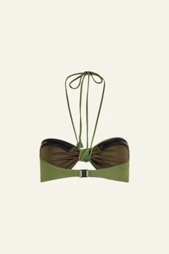 Rafiki Bikini Top In Green