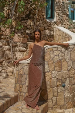 Rainstorm Skirt In Chocolate