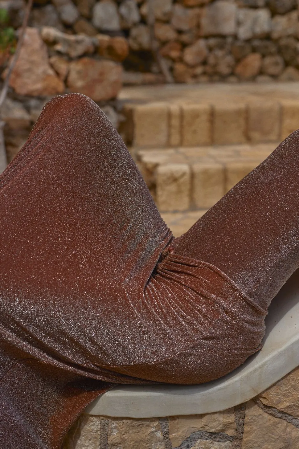 Rainstorm Skirt In Chocolate