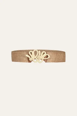 Rhythmic Ripple Belt In Pink
