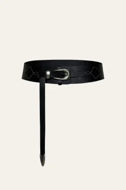Rodeo Revelry Belt In Black