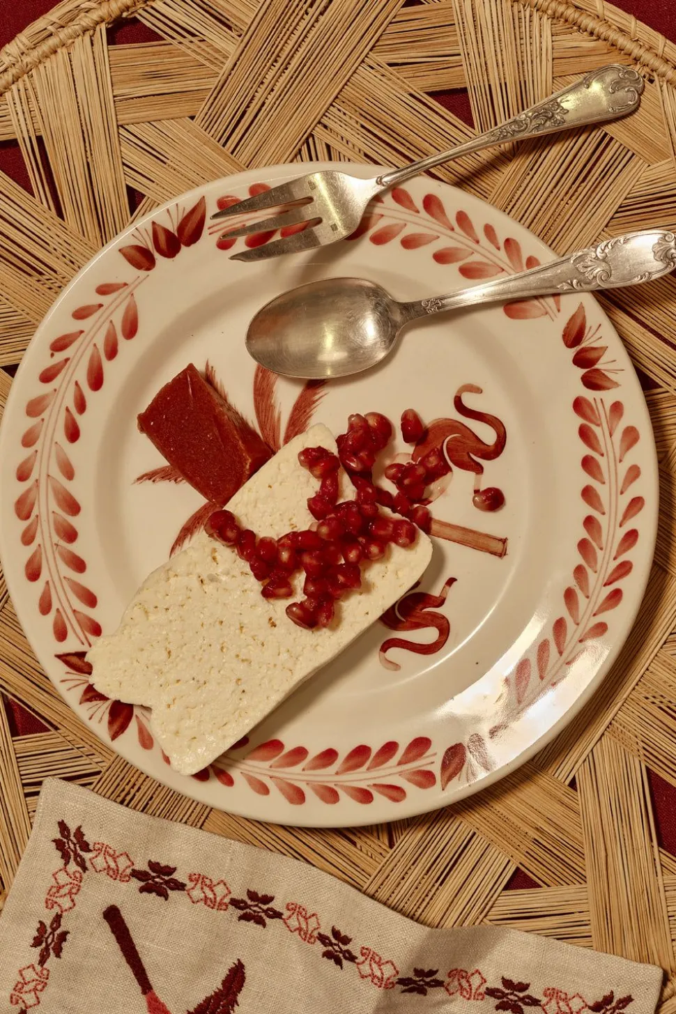 Saimiri Dessert Plate In Magenta Set Of 2