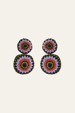 Savage Ornaments Earrings In Lila