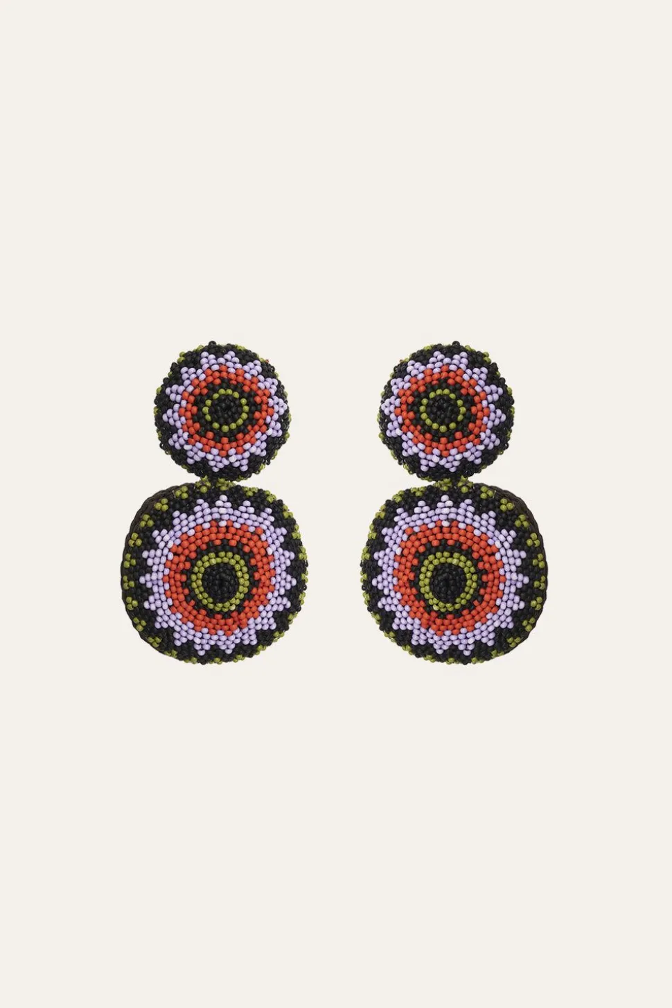 Savage Ornaments Earrings In Lila