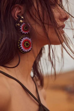 Savage Ornaments Earrings In Lila