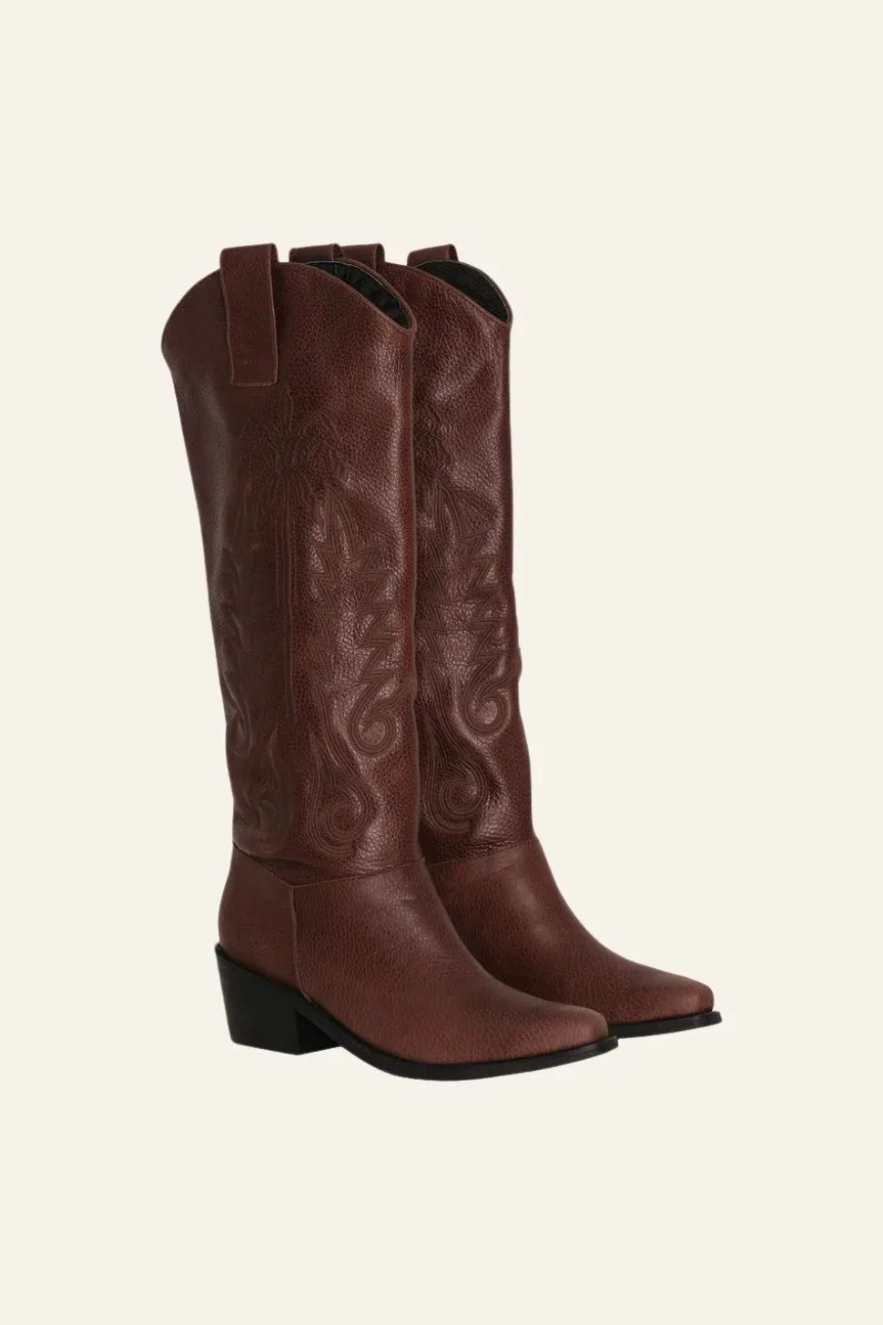 Scenes Of Life Boots In Chocolat Noir