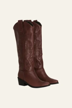 Scenes Of Life Boots In Chocolat Noir