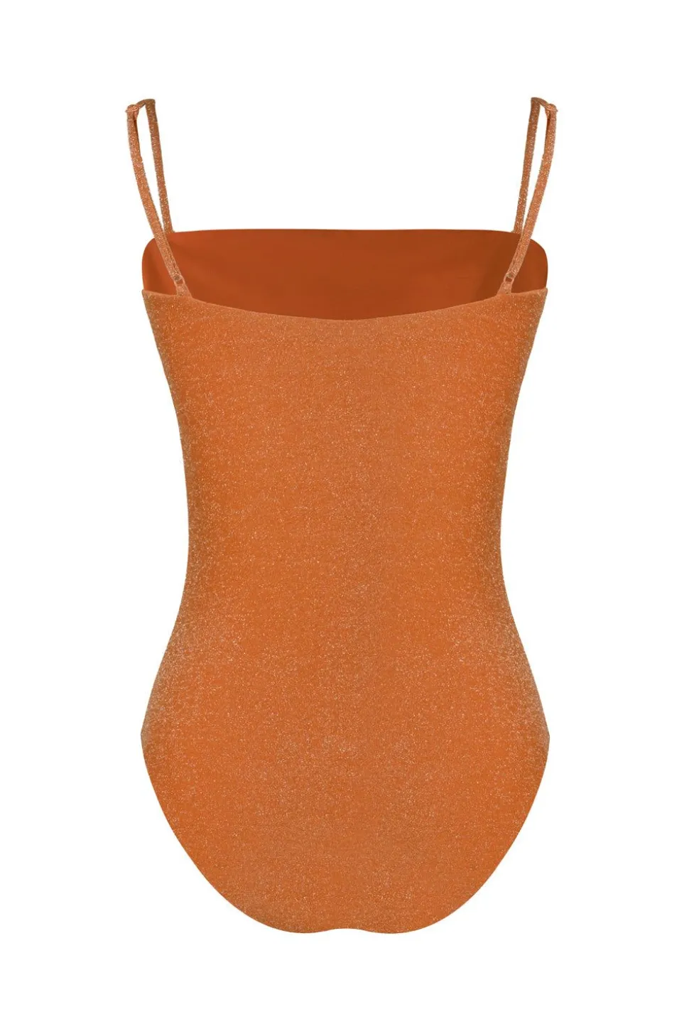 Shiny Iconography Onepiece In Peach