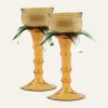 Sincelejo Candle Holders In Jade Set Of 2