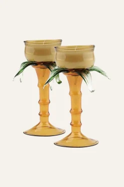 Sincelejo Candle Holders In Jade Set Of 2
