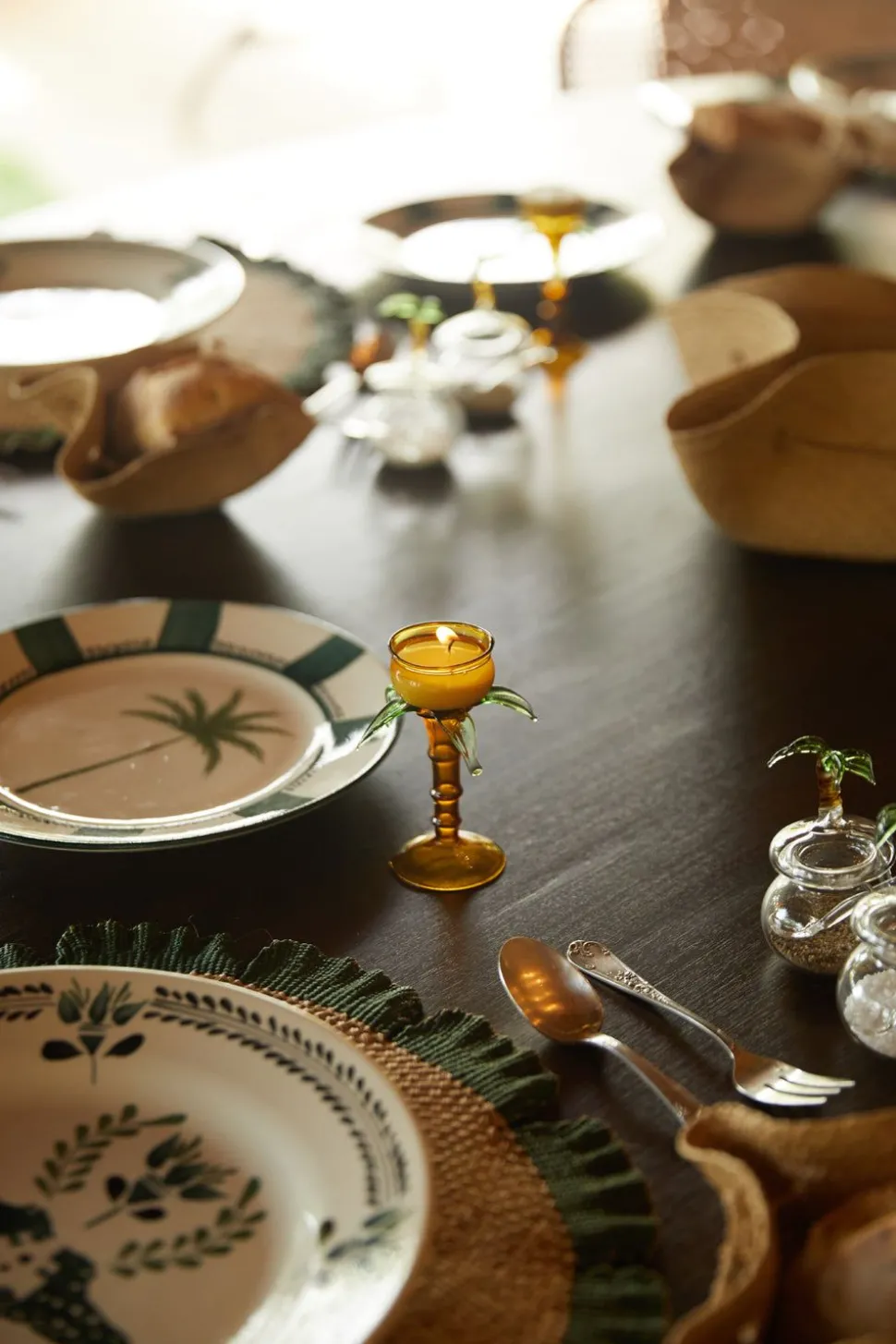 Sincelejo Candle Holders In Jade Set Of 2