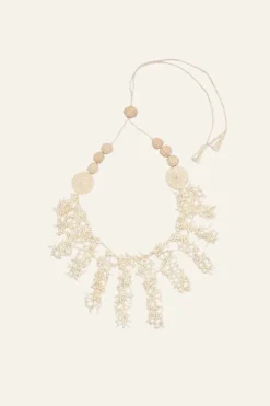 Sol Inti Necklace In Ecru