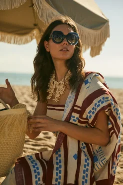 Sol Inti Necklace In Ecru