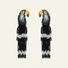 Sortilegio Earrings In Black