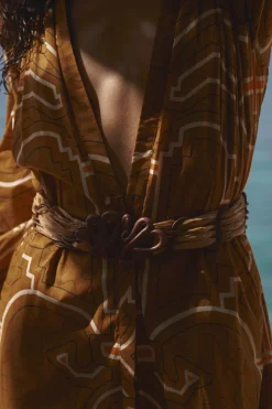 Spiritual Alignment Belt In Camel