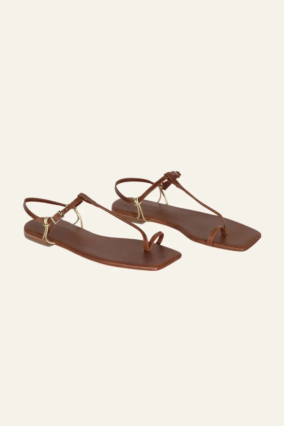 Sun Downer Sandals In Brown