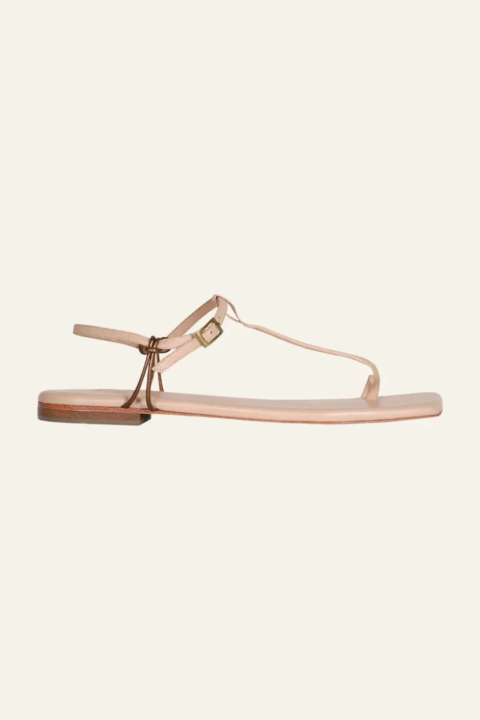 Sun Downer Sandals In Nude