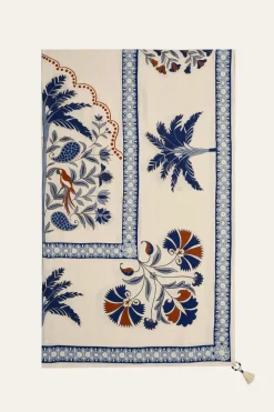 Suzani Amazonico Rectangular Tablecloth In Blue