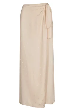 Sweet Palm Skirt In Ecru