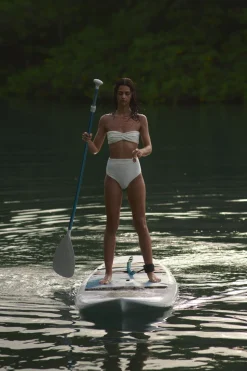 Tangarana Bikini Top In Ecru