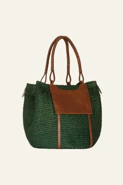 Telling Stories Bag In Green