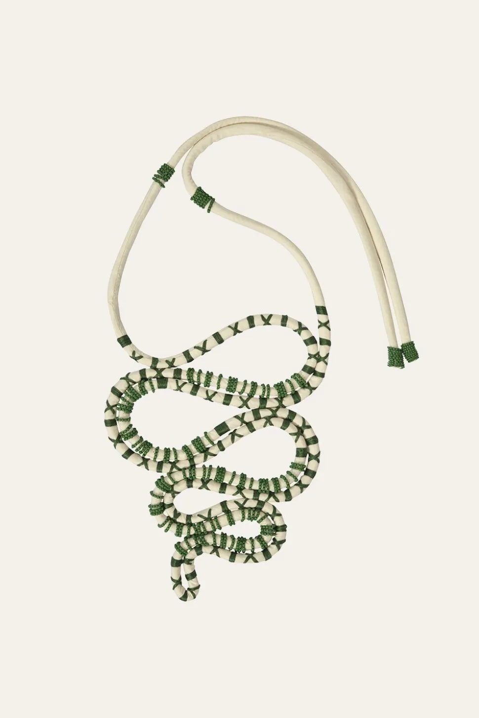 The Great Serpent Necklace In Green