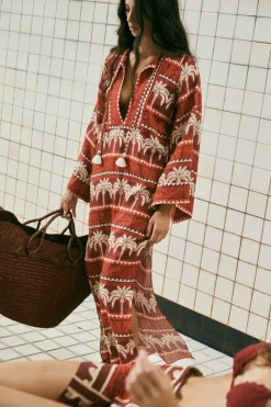 Tropical Bag In Brown