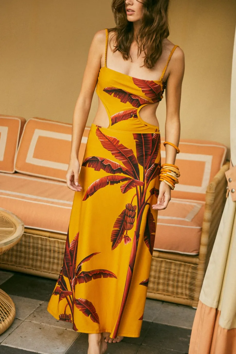 Tropical Bangles In Yellow