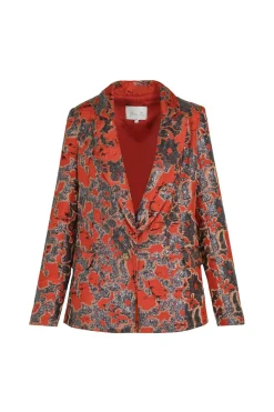 Truly Treasured Blazer In Orange