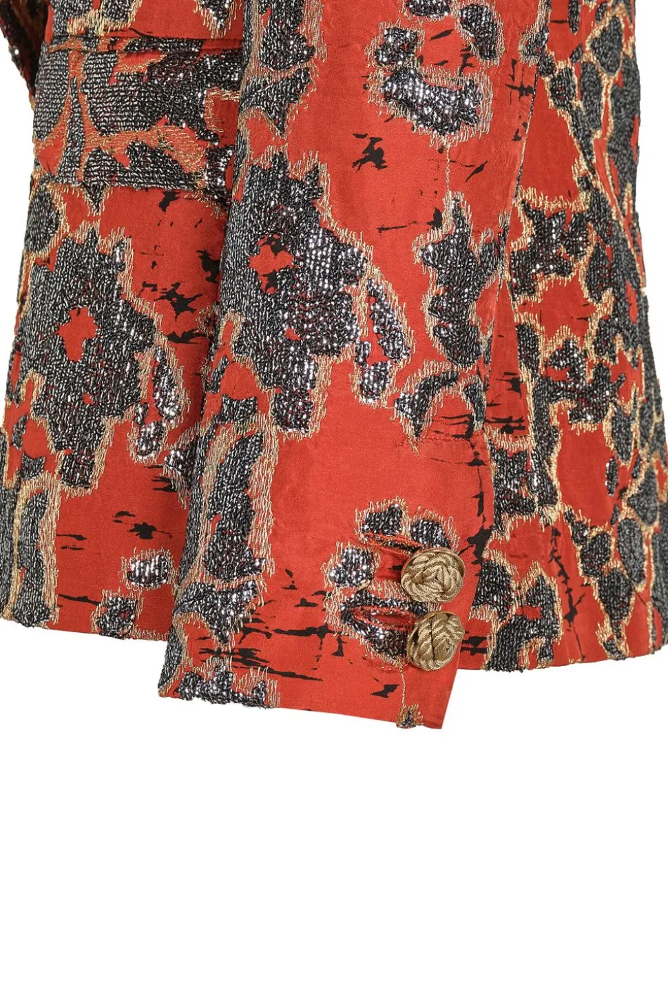 Truly Treasured Blazer In Orange