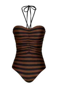 Ucayali River Onepiece In Black & Brown