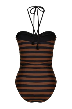 Ucayali River Onepiece In Black & Brown