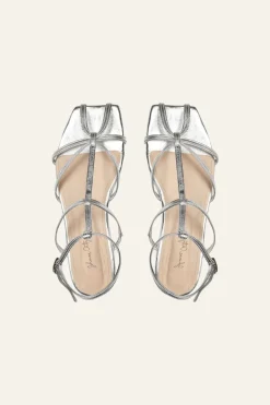 Veracruz Heels In Silver