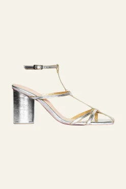 Veracruz Heels In Silver