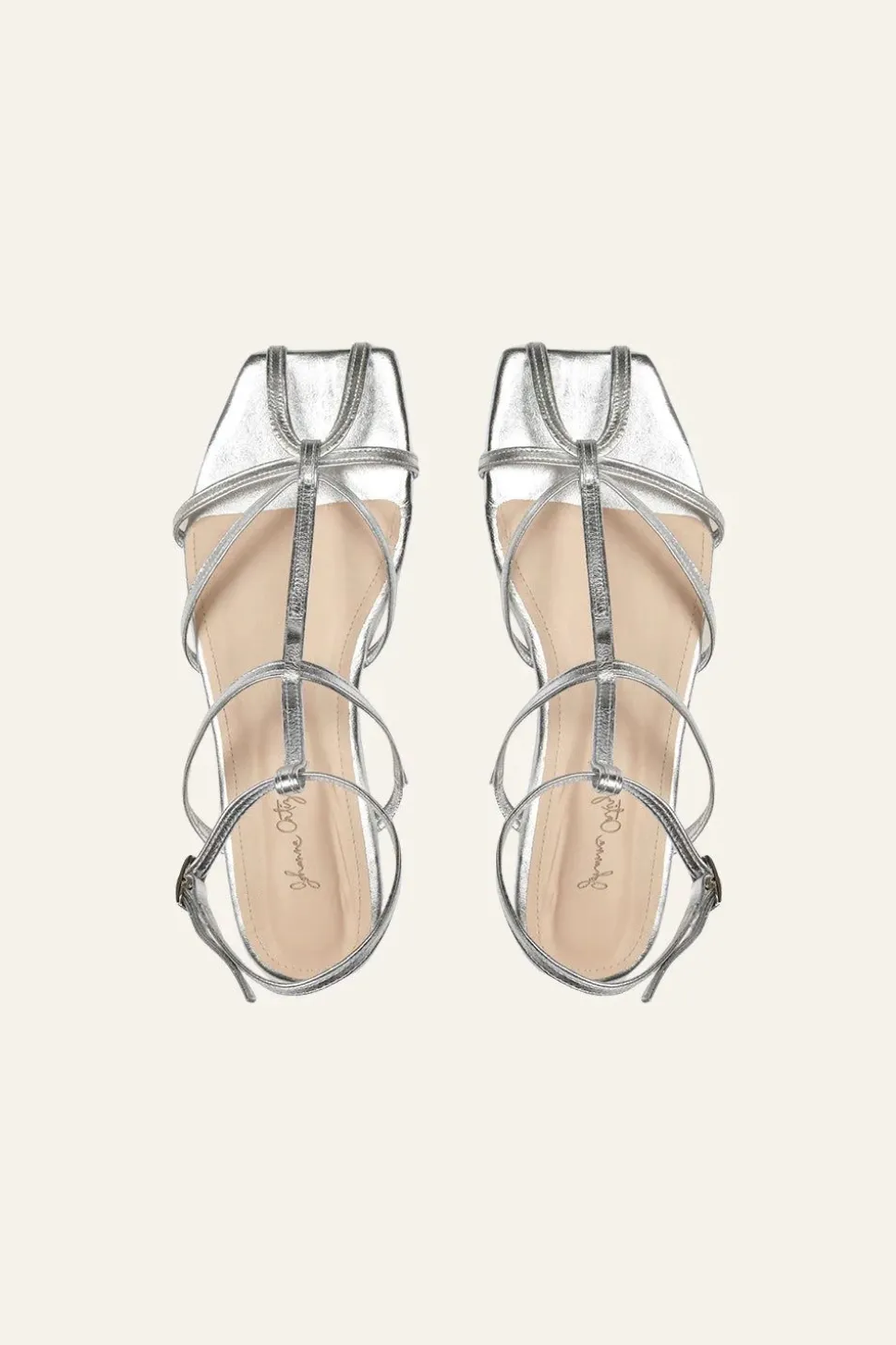 Veracruz Heels In Silver