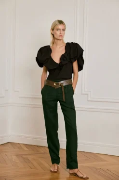 Vientos Salvajes Top In Black