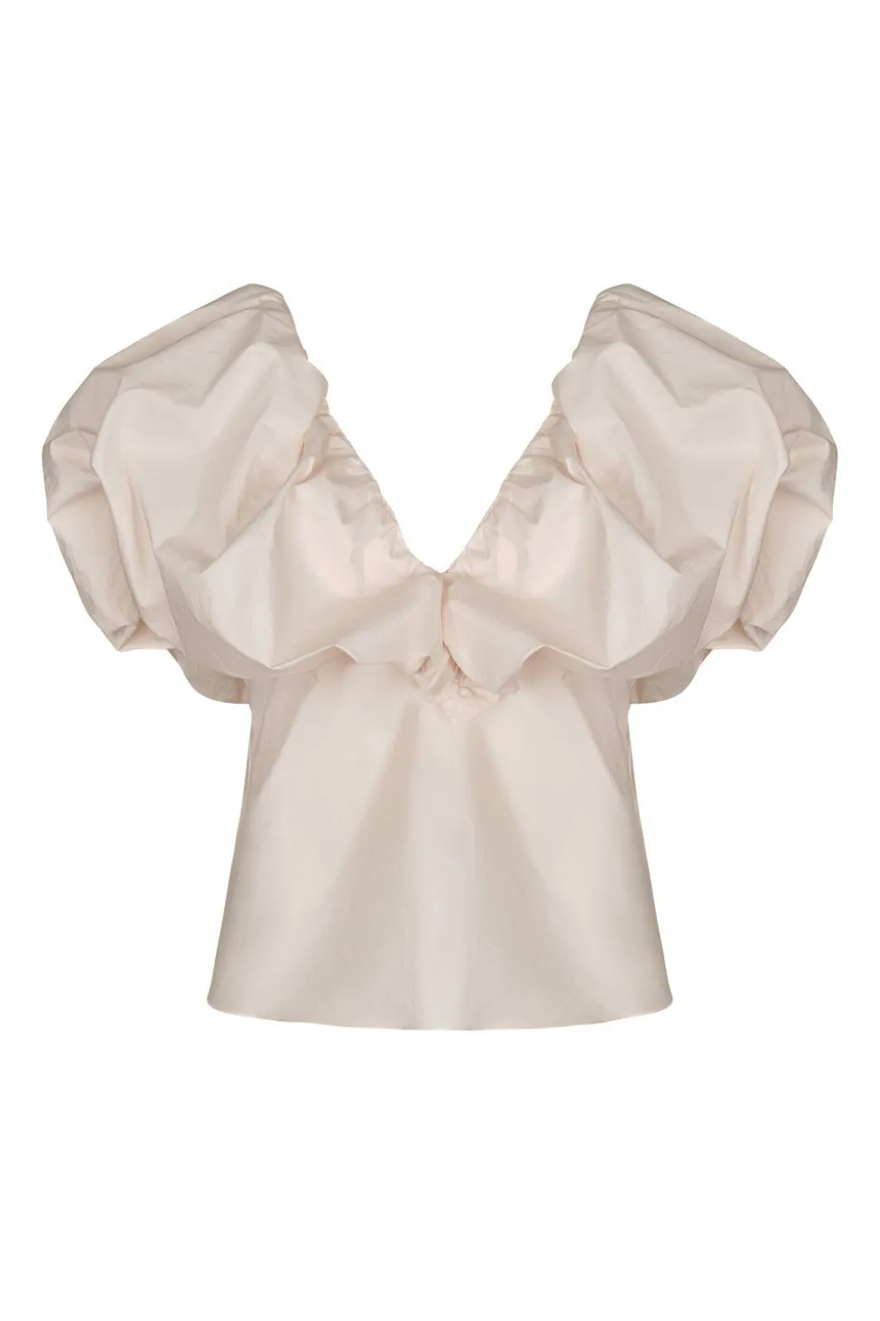 Vientos Salvajes Top In Ecru