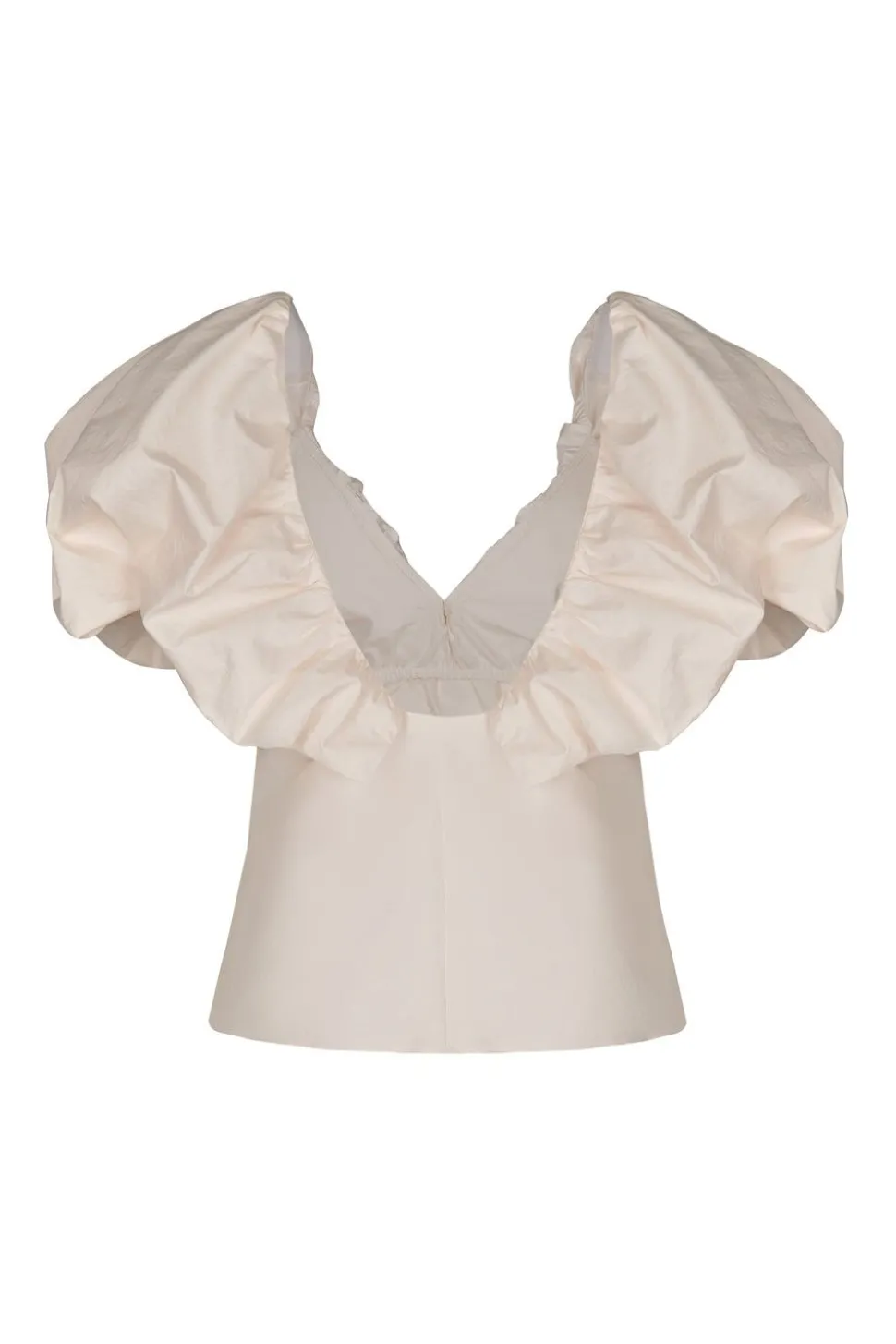 Vientos Salvajes Top In Ecru