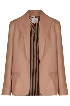 Vision Quest Blazer In Camel