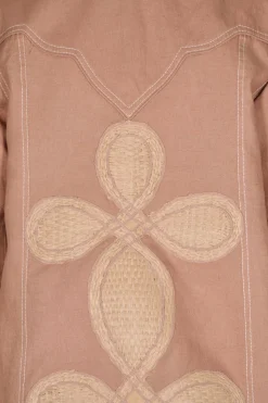 Vision Quest Blazer In Camel