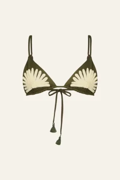 Visionary Arts Bikini Top In Military