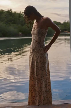 Western Edge Onepiece In Ecru